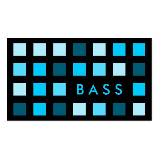 BASS (mod squares) Business Card