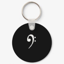 Bass Player Keychain