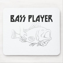 Bass Player Mouse Mat