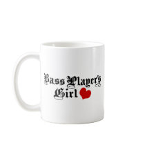 Bass Players Girl mugs