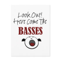 Bass postcards