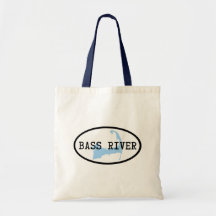 Bass River Canvas Tote Bag