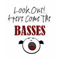 Bass t-shirts by evisionarts Bass t-shirts