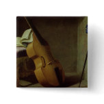 Bass Viol, Score Sheet and a Sword, 1693 Pin