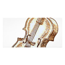 Bass Violin photo cards