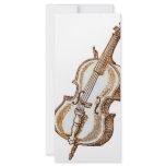 Bass Violin Rack Card