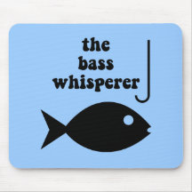bass whisperer mouse pads