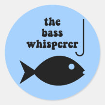 bass whisperer sticker