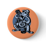 Bassest is Coolist Pinback Button