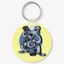 Bassest is Coolist keychains