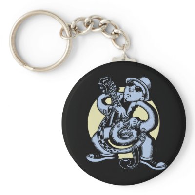 Bassest is Coolist Keychains by kbilltv