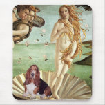 Basset 1 - Birth of Venus Mouse Pad