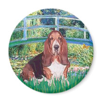 Basset 1 - Bridge Refrigerator Magnet