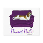 Basset Babe Postcards
