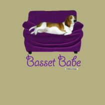 Basset Babe t-shirts by RickBasset Basset Babe t-shirts