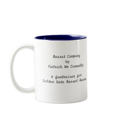 Basset Camping Mug by ggbassetrescue