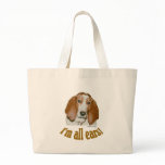 Basset Ears Tote Bag