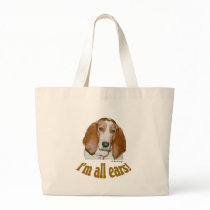 Basset Ears Tote Bag