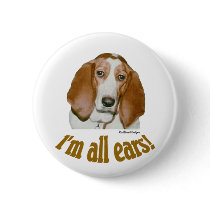 Basset Ears Buttons