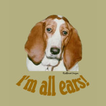 Basset Ears t-shirts by RickBasset Basset Ears t-shirts