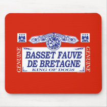 Basset Fauve De Bretagne mousepads by dogbreedz Basset Fauve De Bretagne mousepads