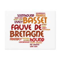 Basset Fauve de Bretagne Post Card