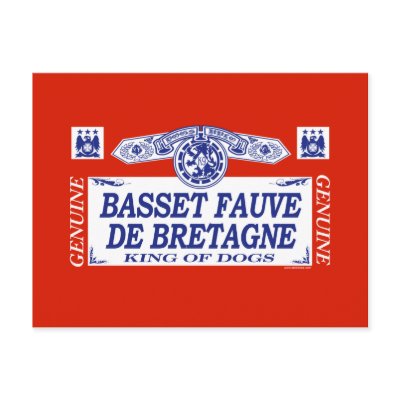 Basset Fauve De Bretagne Postcards by dogbreedz
