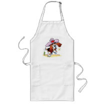 Basset Got Drool? Long Apron by azbassetrescue Basset Got Drool? Long Apron