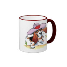 Basset Got Drool? Ringer Mug