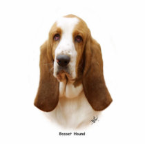 Basset Hound 9J055D-18 photo sculptures