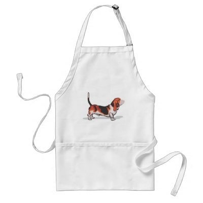 Basset Hound Apron by cutecanines