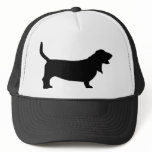 Basset Hound (black) Mesh Hats