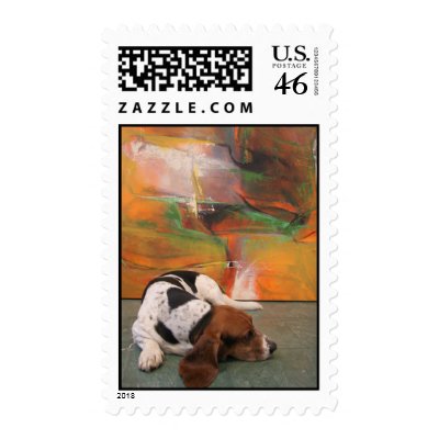 Basset Hound Blues Postage