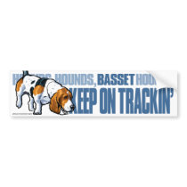 Basset Hound Bumper Sticker