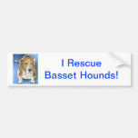 Basset Hound Bumper Sticker