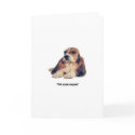 Basset Hound Card by tycoonrealm Basset Hound Card