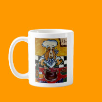 Basset Hound chef mugs