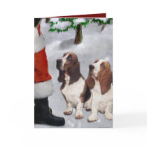 Basset Hound Christmas Gifts cards by DogsByDezign Basset Hound Christmas Gifts cards