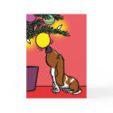 BASSET hound CURIOSITY cards by nassosvakalis BASSET hound CURIOSITY cards