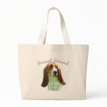 Basset Hound Dad 2 Tote Bags