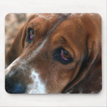 Basset Hound Design Mouse pad