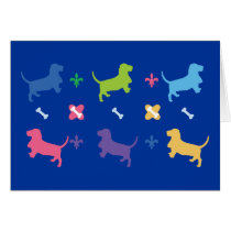 Basset Hound Designer Card
