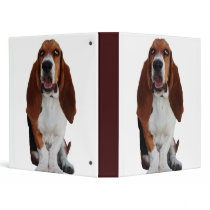 Basset Hound Dog Binder