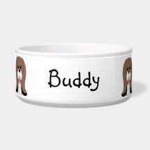 Basset Hound Dog Bowl