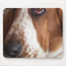 Basset Hound Dog Mouse Pad