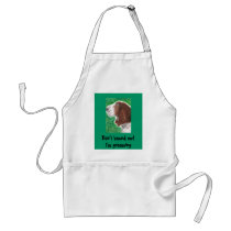 basset hound, Don't hound me!  I'm grooming aprons
