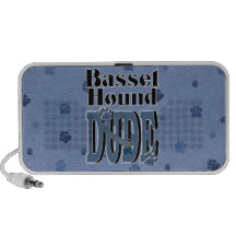 Basset Hound DUDE Travelling Speaker