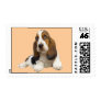 Basset Hound Fabulous Face Postage Stamp