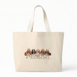 Basset Hound Friends Forever bags
