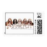 Basset Hound Friends Forever Stamp